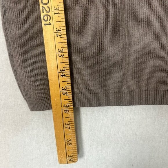 Wilfred Aritzia Cove ribbed collar button up sweater dress Sz 2XS - Picture 13 of 13